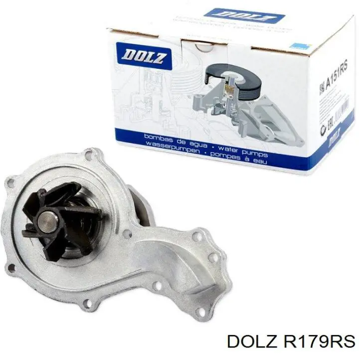 Bomba de água (bomba) de esfriamento Dolz R179RS preço, a partir de 44,41 USD