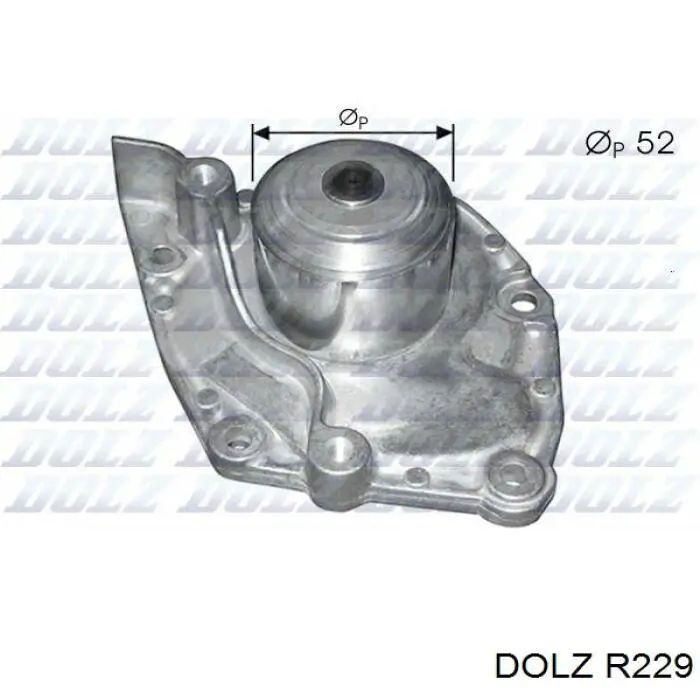Bomba de água (bomba) de esfriamento Dolz R229 preço, a partir de 44,01 USD
