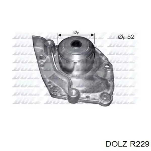 Compre R229 Dolz Bomba de água (bomba) de esfriamento