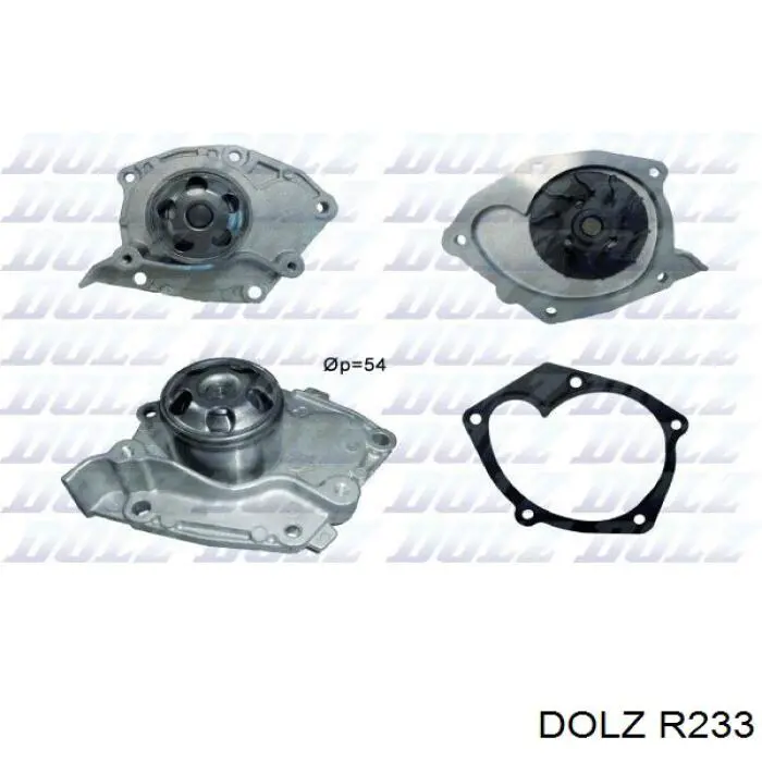 Bomba de água (bomba) de esfriamento Dolz R233 preço, a partir de 61,66 USD