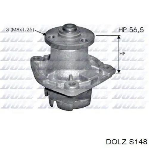 Compre S148 Dolz Bomba de água (bomba) de esfriamento