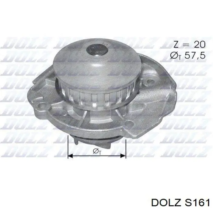 Bomba de água (bomba) de esfriamento Dolz S161 preço, a partir de 29,62 USD