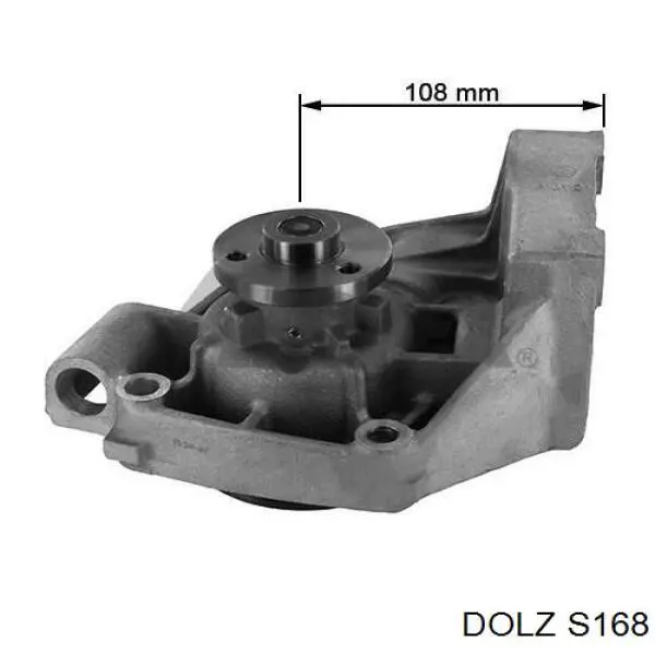 Bomba de água (bomba) de esfriamento S168 Dolz