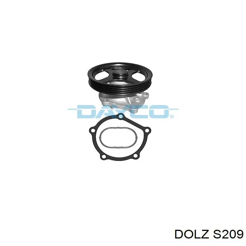 Compre S209 Dolz Bomba de água (bomba) de esfriamento