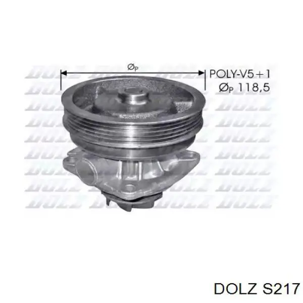 Bomba de água (bomba) de esfriamento Dolz S217 preço, a partir de 64,22 USD