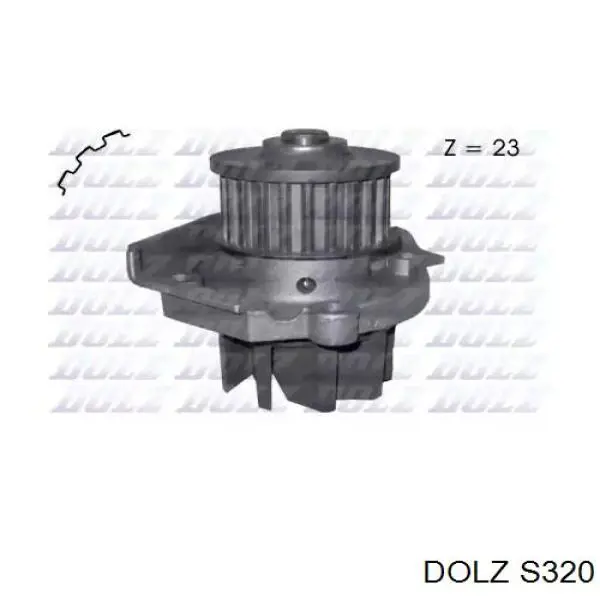 Bomba de água (bomba) de esfriamento Dolz S320 preço, a partir de 41,72 USD