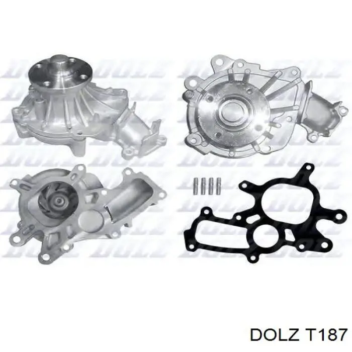 Bomba de água (bomba) de esfriamento Dolz T187 preço, a partir de 54,36 USD