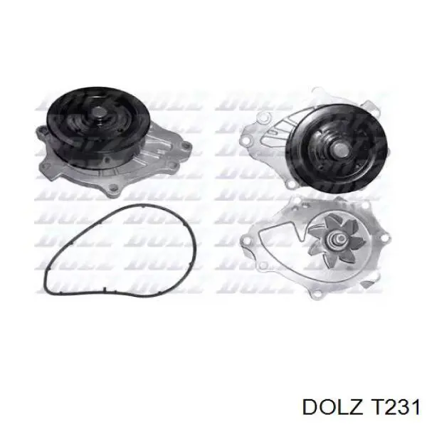 Bomba de água (bomba) de esfriamento Dolz T231 preço, a partir de 63,97 USD