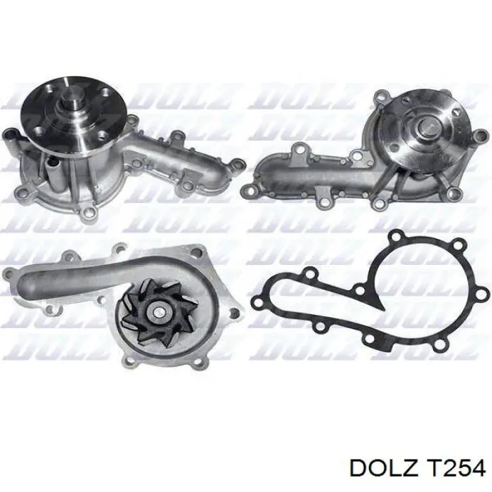 Compre T254 Dolz Bomba de água (bomba) de esfriamento