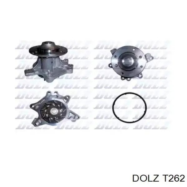 T262 Dolz Bomba de água (bomba) de esfriamento
