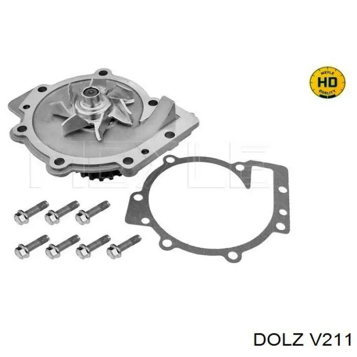 V211 Dolz Bomba de água (bomba) de esfriamento