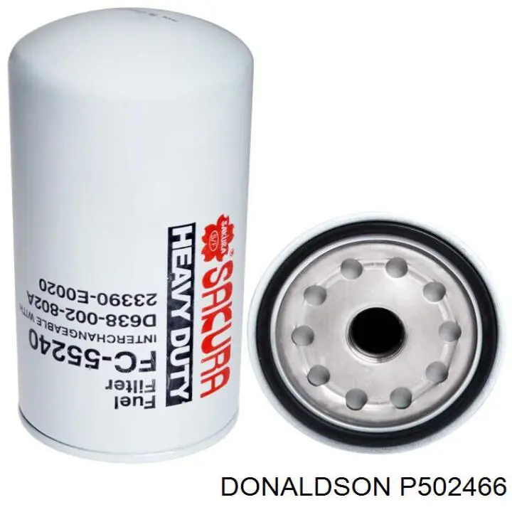 P502466 Donaldson Filtro de combustível