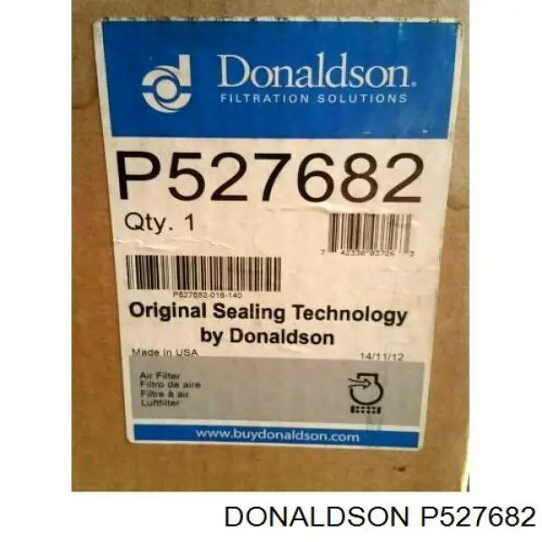 Filtro de ar Donaldson P527682 preço, a partir de 74,71 USD