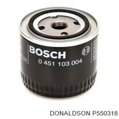 P550318 Donaldson Filtro de óleo