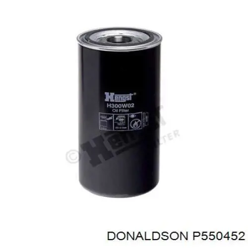 P550452 Donaldson Filtro de óleo