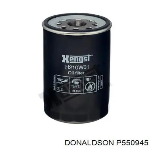 Filtro de óleo Donaldson P550945 preço, a partir de 14,04 USD