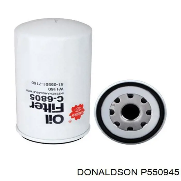 Compre P550945 Donaldson Filtro de óleo
