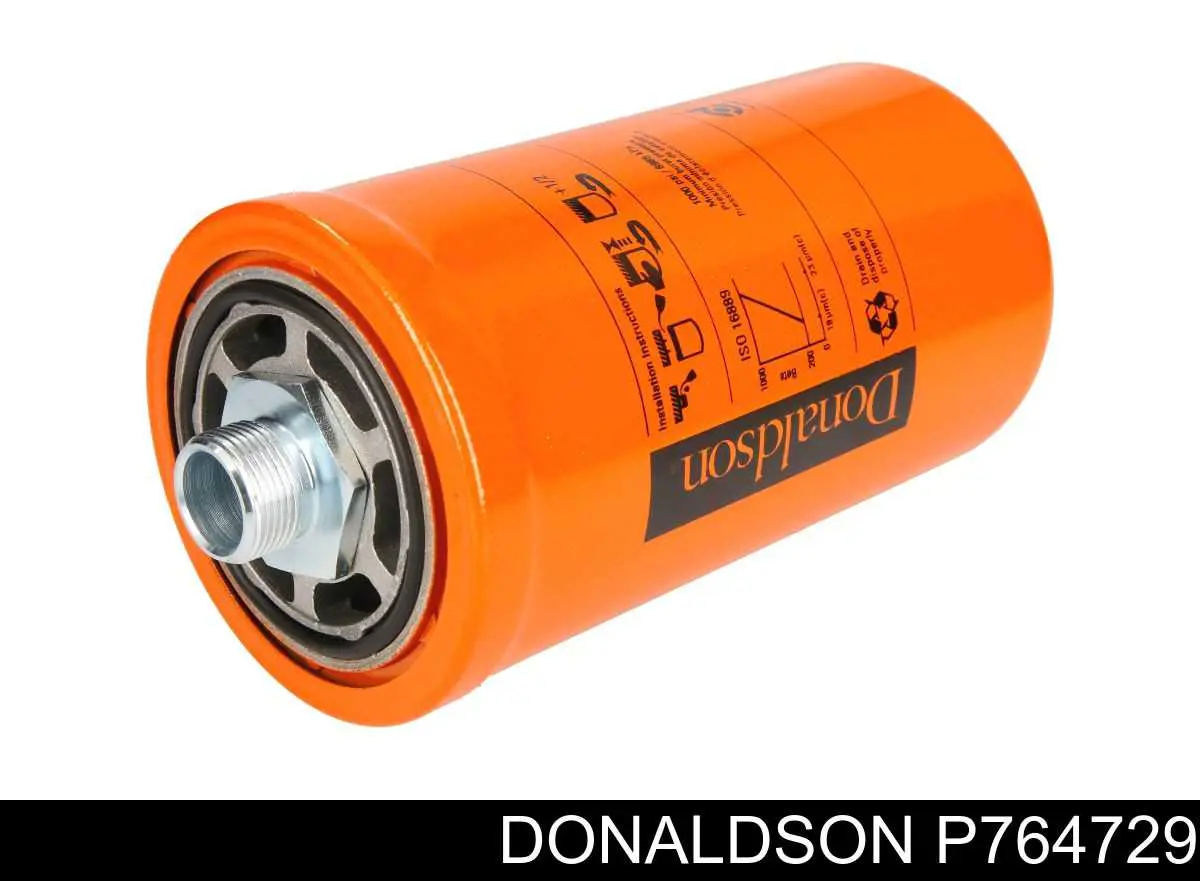 P764729 Donaldson Filtro do sistema hidráulico