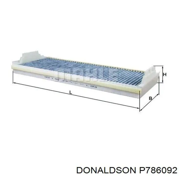 Filtro de salão Donaldson P786092 preço, a partir de 34,96 USD