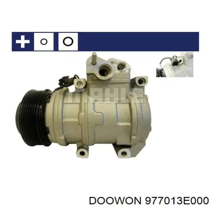 Compressor de aparelho de ar condicionado Doowon 977013E000 preço, a partir de 89,86 USD