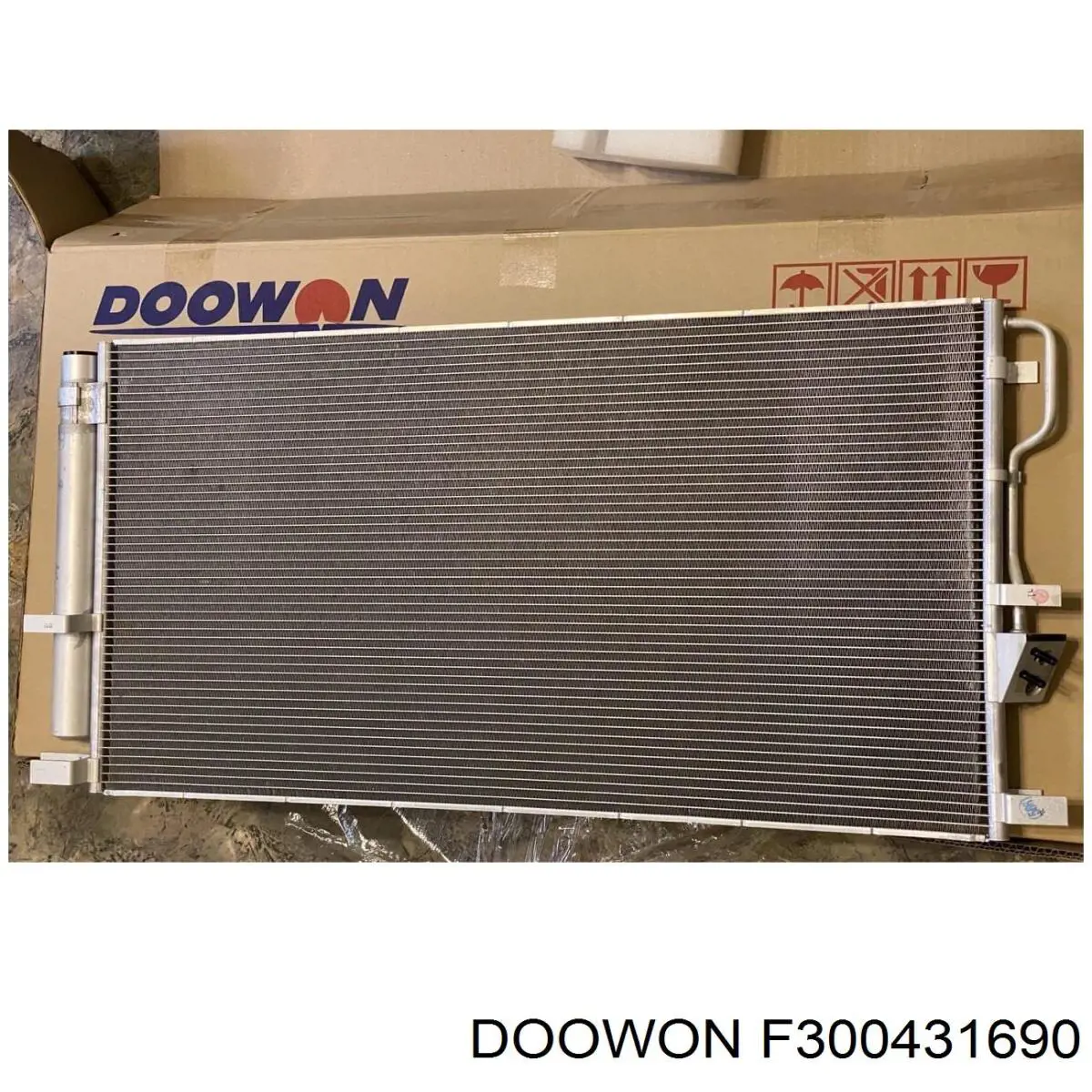 253801R000 Doowon Difusor do radiador de esfriamento, montado com motor e roda de aletas