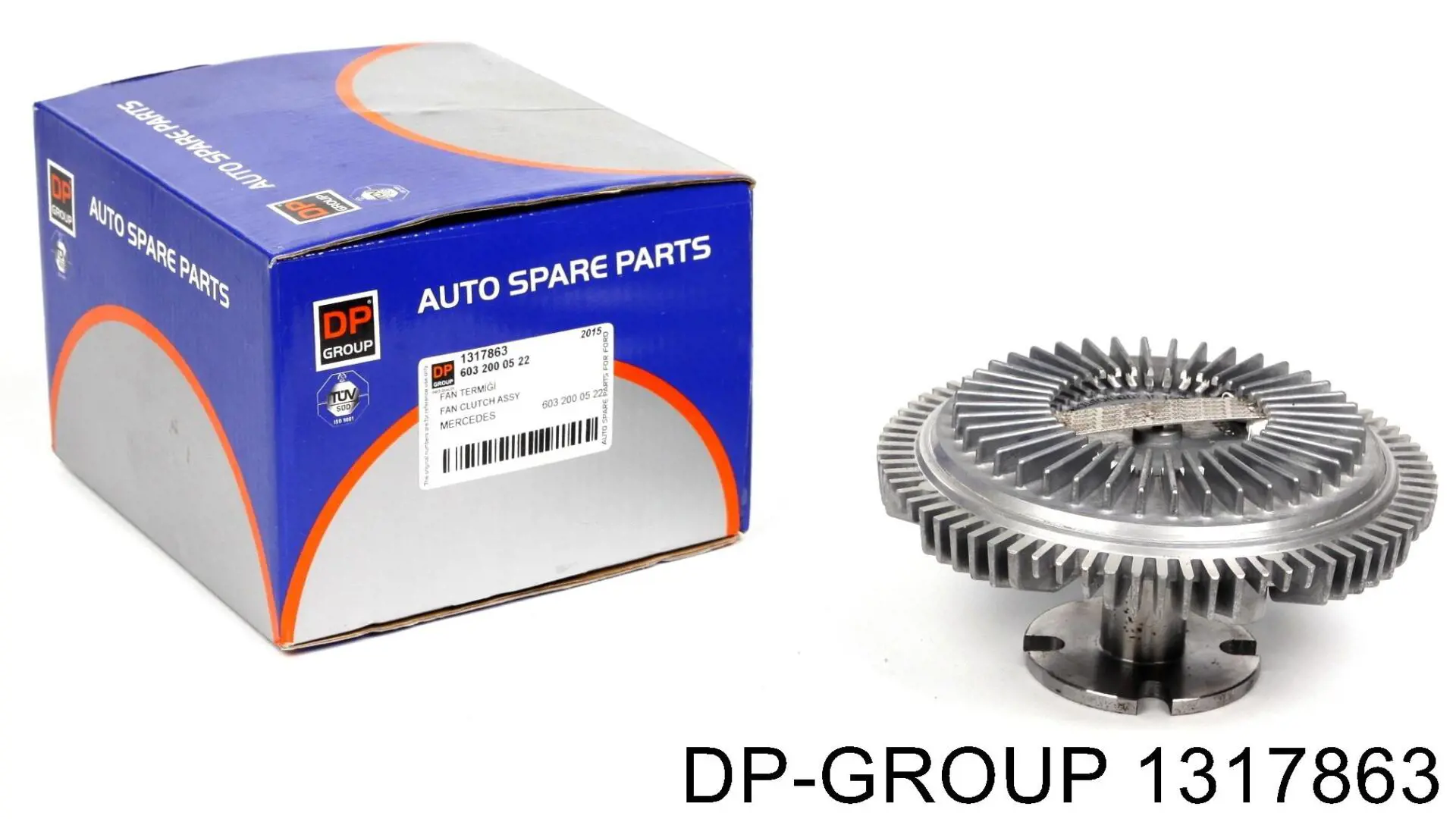 Acoplamento viscoso de ventilador de esfriamento DP Group 1317863 preço, a partir de 95,50 USD
