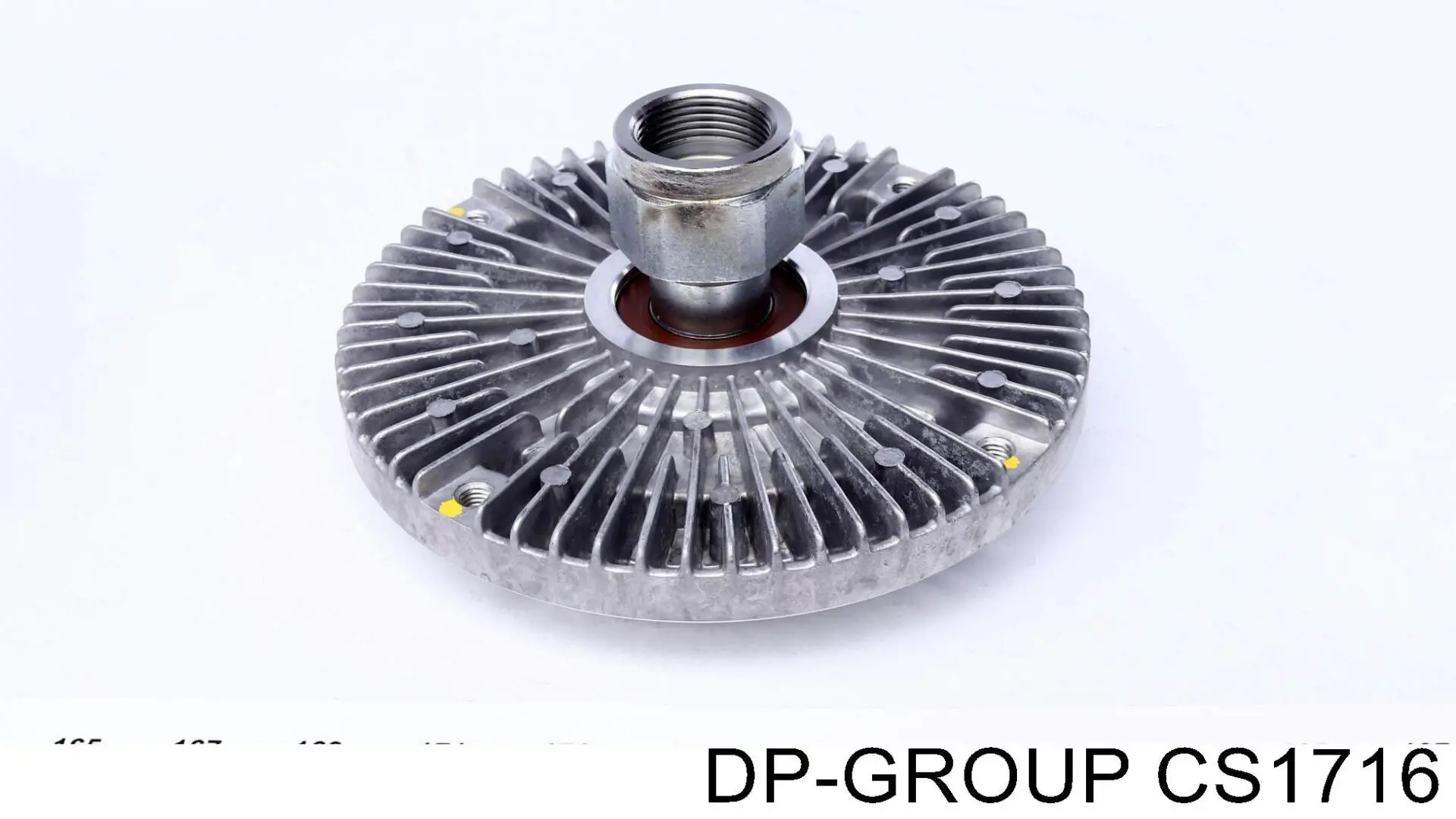 Acoplamento viscoso de ventilador de esfriamento CS1716 DP Group