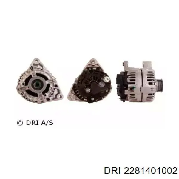 6204237 Opel Gerador