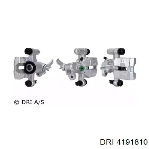 Compre 9803458480 Peugeot/Citroen Suporte do freio traseiro esquerdo