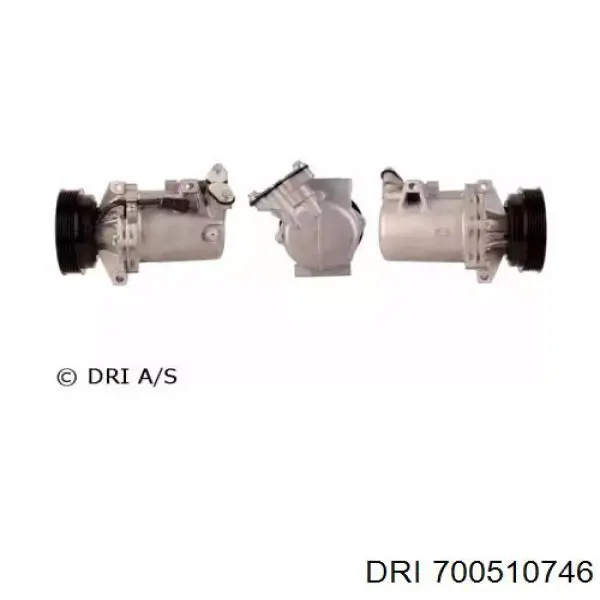 Compressor de aparelho de ar condicionado DRI 700510746 preço, a partir de 251,04 USD