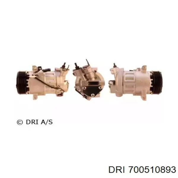 700510893 DRI Compressor de aparelho de ar condicionado