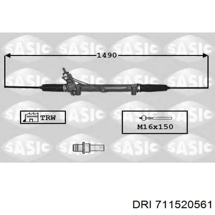 Cremalheira da direção Rider RD321100024 preço, a partir de 253,68 USD