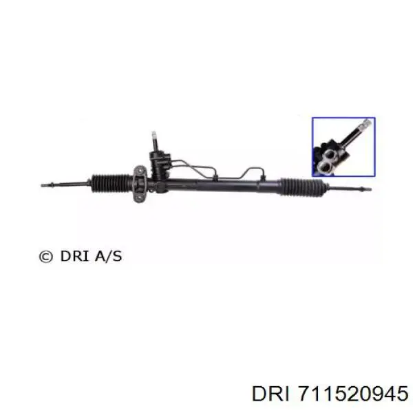 Cremalheira da direção 96879493 Peugeot/Citroen