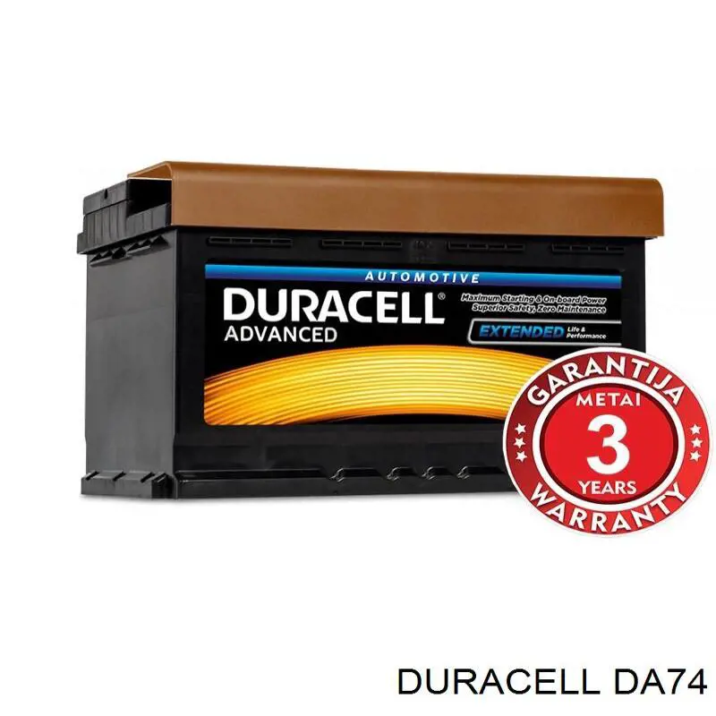 Compre DA74 Duracell Bateria recarregável (PILHA)