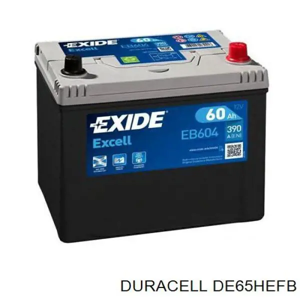 Compre DE65HEFB Duracell Bateria recarregável (PILHA)