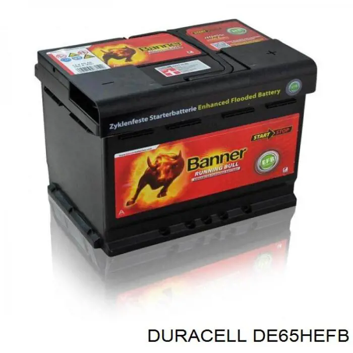 DE65HEFB Duracell Bateria recarregável (PILHA)