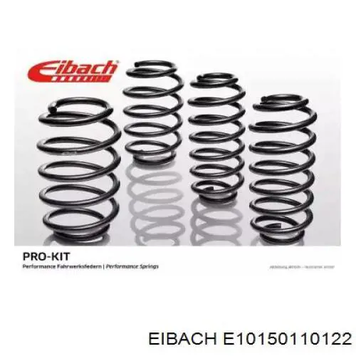 E10150110122 Eibach Kit de molas de suspensão para automóvel