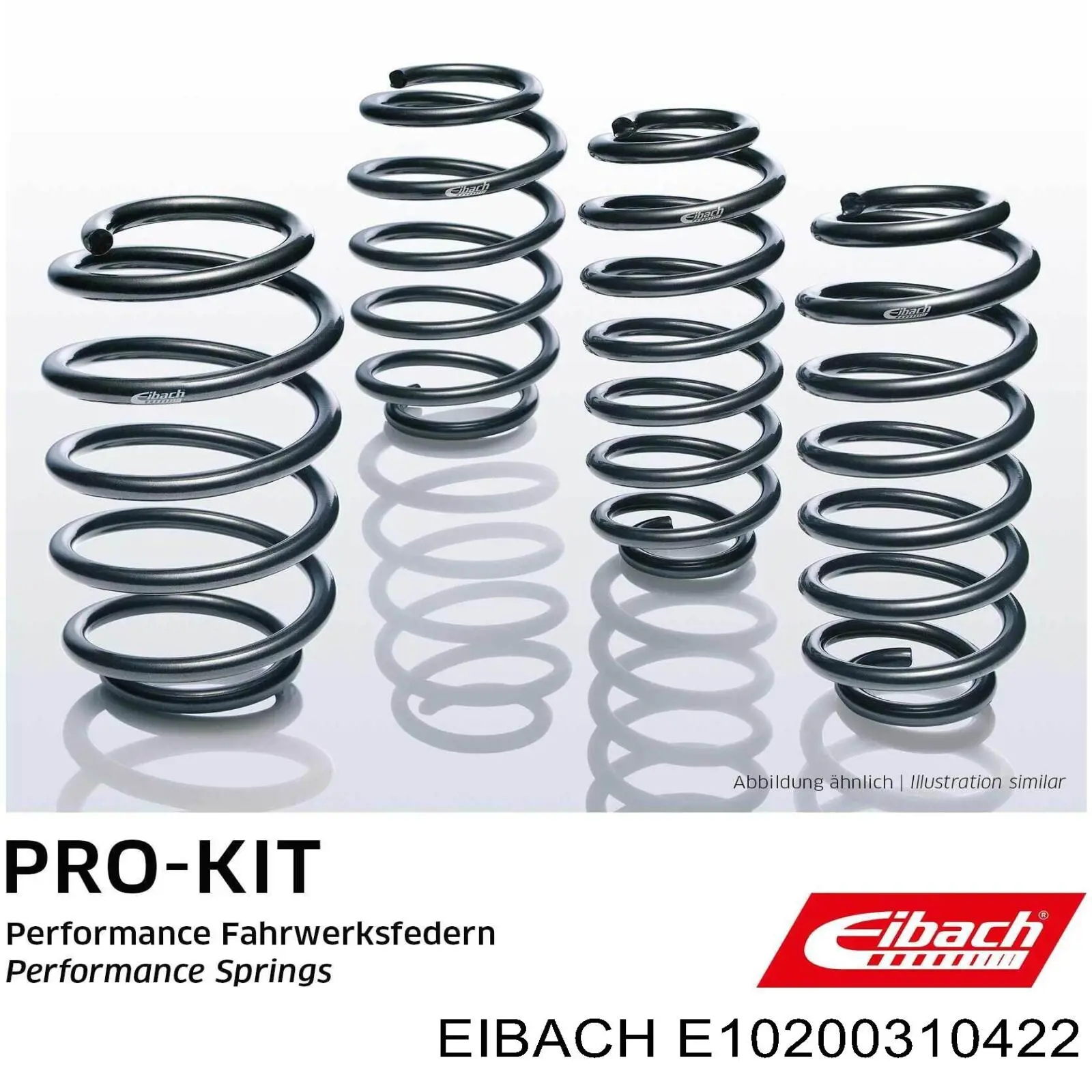 E10200310422 Eibach Kit de molas de suspensão para automóvel