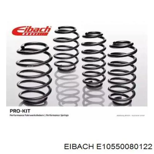 E10550080122 Eibach Kit de molas de suspensão para automóvel