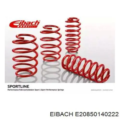 Compre E20850140222 Eibach Kit de molas de suspensão para automóvel