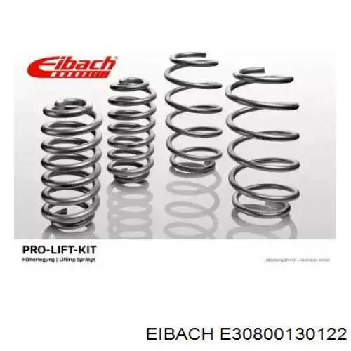 E30800130122 Eibach Kit de molas de suspensão para automóvel