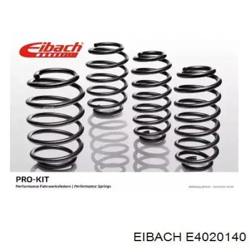 E4020140 Eibach Kit de molas de suspensão para automóvel