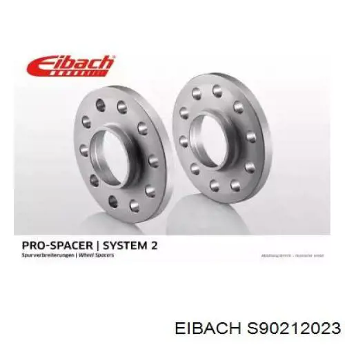 S90212023 Eibach Espaçadores de disco de roda