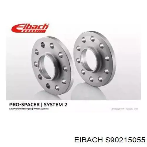 S90215055 Eibach Espaçadores de disco de roda