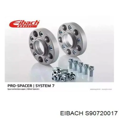 Espaçadores de disco de roda Eibach S90720017 preço, a partir de 160,15 USD