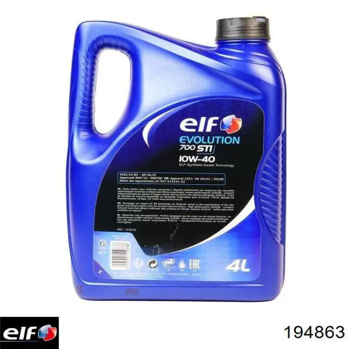 Óleo para motor ELF 194863 preço, a partir de 34,49 USD