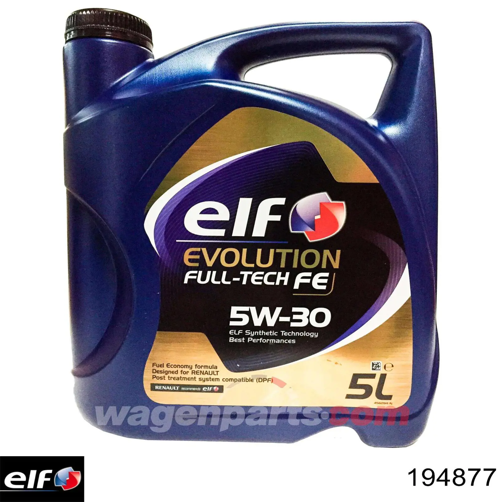 Óleo para motor 194877 ELF