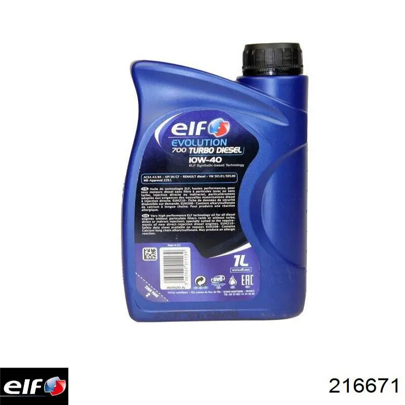 216671 ELF Óleo para motor