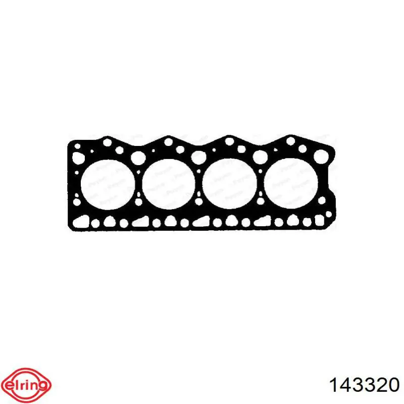 Vedante de cabeça de motor (CBC) 143320 Elring