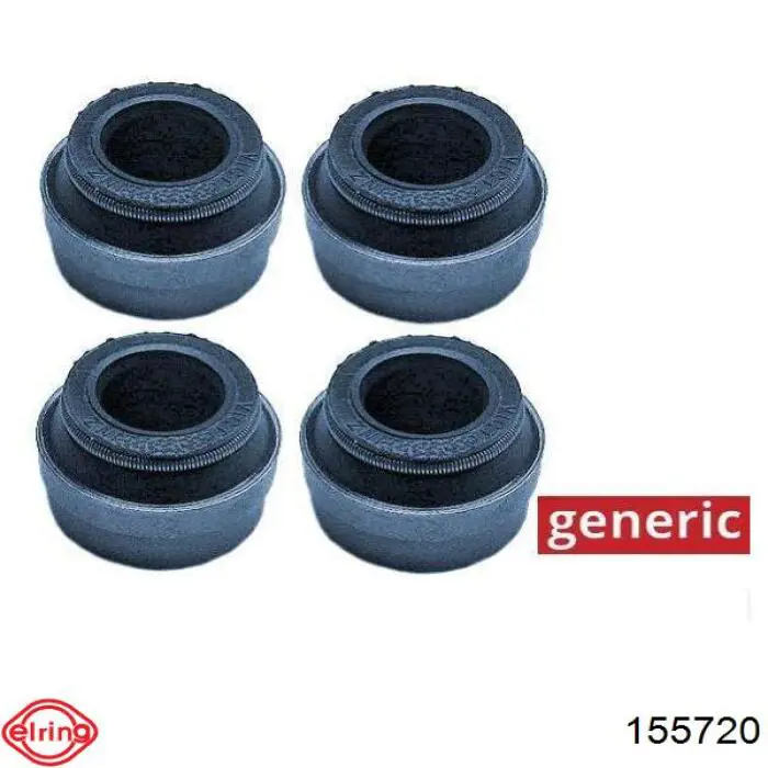 123443801 Victor Reinz Vedação de válvula (coletor de óleo), admissão/escape, kit para um motor